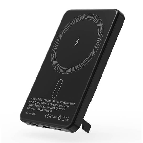 Внешний аккумулятор c беспроводной зарядкой Superb, 5000 mAh
