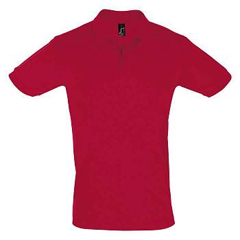 Поло "Perfect Men", красный_2XL, 100% х/б, 180г/м2 Поло "Perfect Men", красный_2XL, 100% х/б, 180г/м2