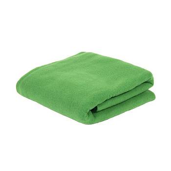 Плед PLAIN, зеленый, 100х140 см, флис 150 гр/м2 Плед PLAIN, зеленый, 100х140 см, флис 150 гр/м2
