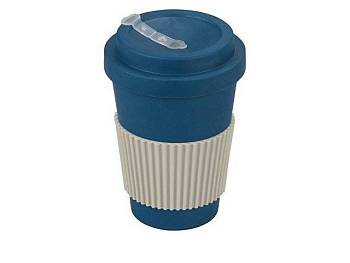 Термокружка "Muffin" из натуральных волокон, бензиновый синий