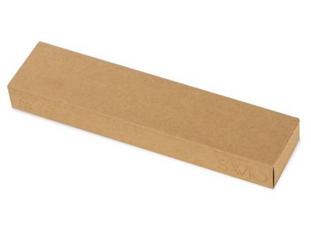 Футляр для 1 ручки из переработанного картона "Recycard", натуральный