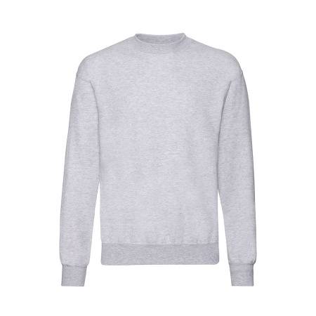 Толстовка мужская с начесом "Classic Set-In Sweat", белый_S, 80% х/б, 20% п/э
