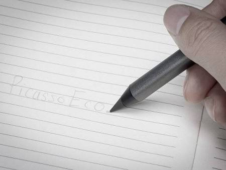 Вечный карандаш "Picasso 2 Eco" со стилусом, темно-серый